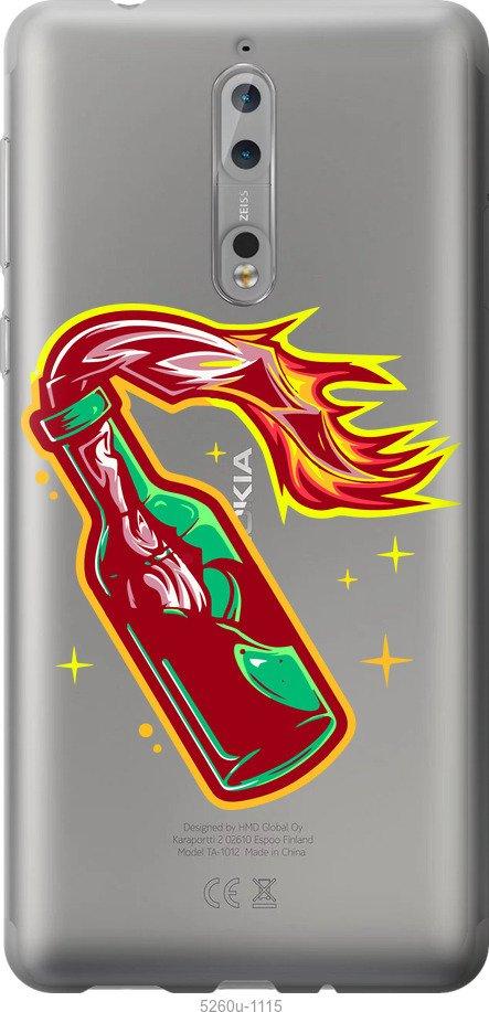 

Чехол на Nokia 8 Бандера-смузи v4
