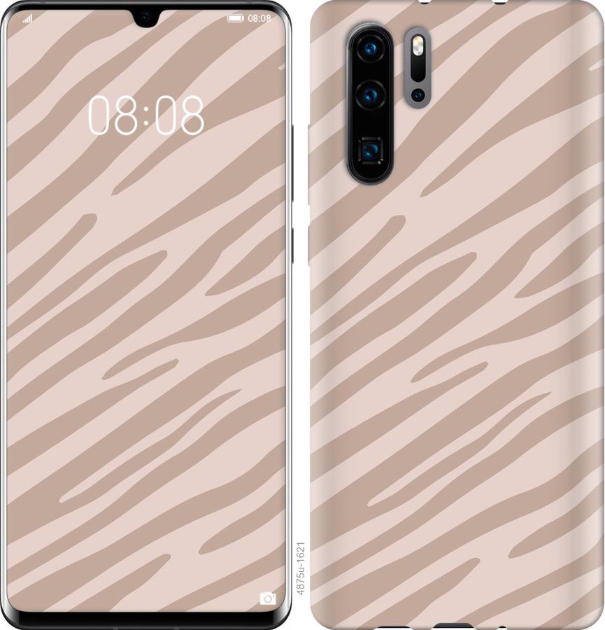 

Чехол на Oppo Reno 3 Зебра беж