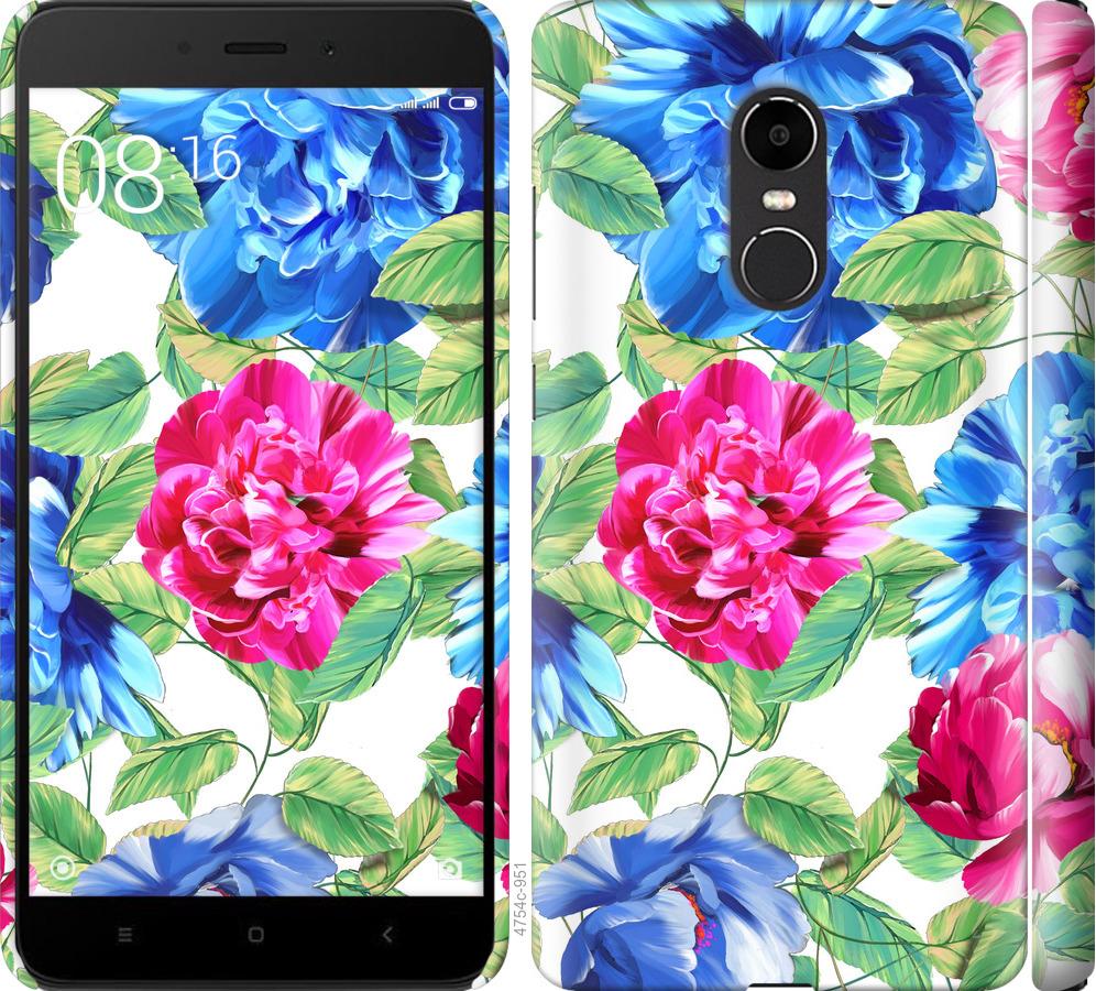

Чохол на Xiaomi Redmi Note 4X квіти 21