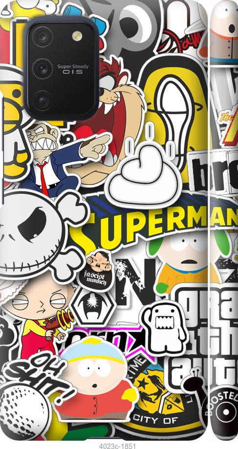 Чехол на Samsung Galaxy S10 Lite 2020 Popular logos