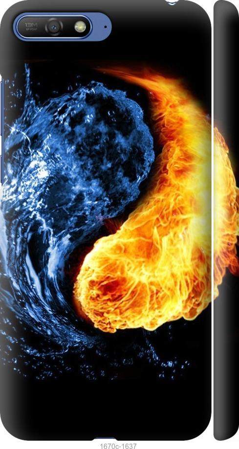 

Чехол на Huawei Y6 2018 Инь-Янь