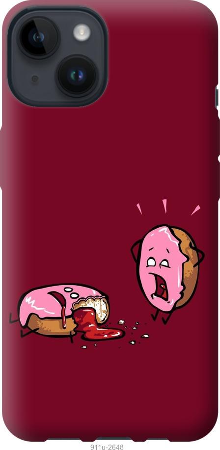 Чехол на iPhone 14 Печенье
