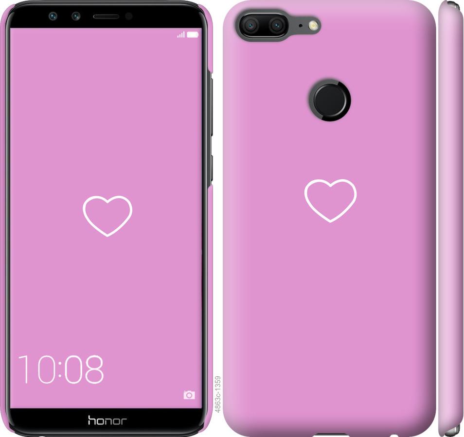 

Чохол на Huawei Honor 9 Lite серце 2