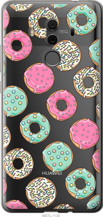 

Чехол на Huawei Mate 10 Pro Пончики 1