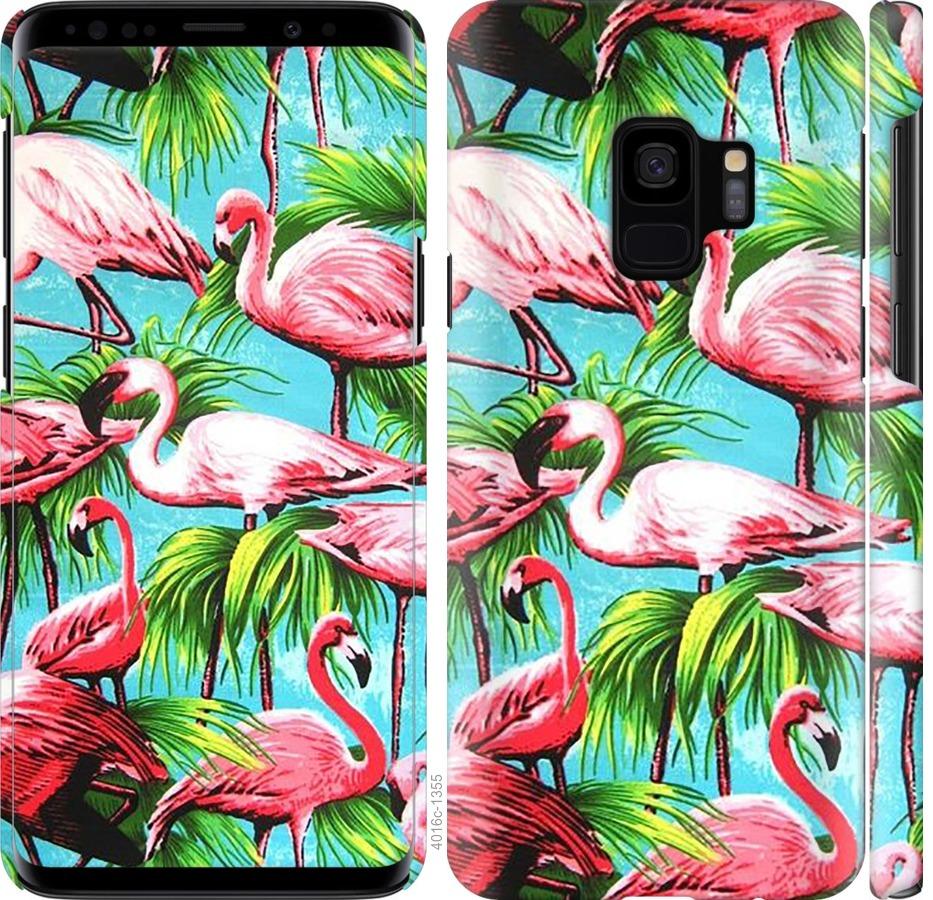 

Чехол на Samsung Galaxy S9 Tropical background