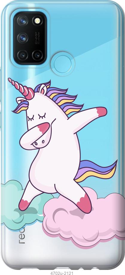 

Чехол на Realme C17 Единорог