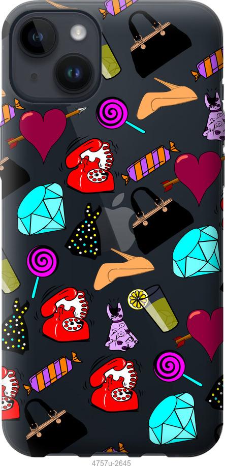 Чохол на iPhone 14 Plus  stickers