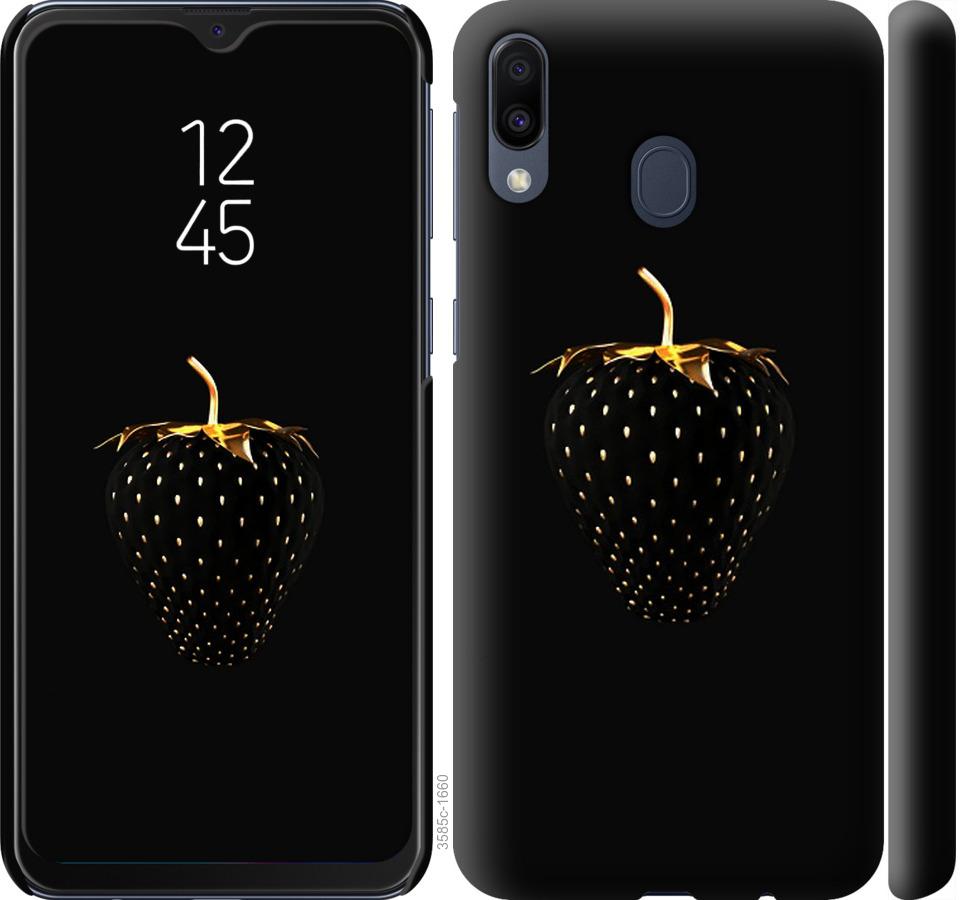 

Чохол на Samsung Galaxy M20 Чорна полуниця