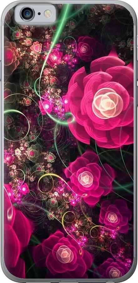 Чехол на iPhone 6s Абстрактные цветы 3