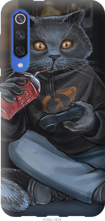 

Чехол на Xiaomi Mi 9 SE gamer cat