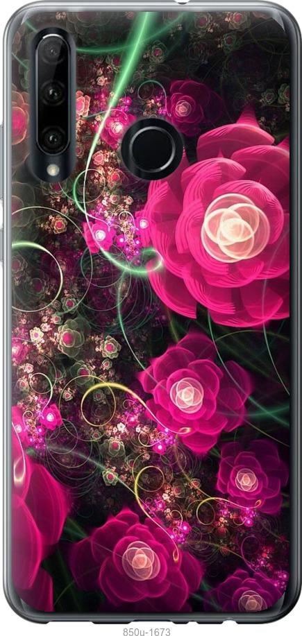 

Чехол на Huawei Honor 20 Lite Абстрактные цветы 3