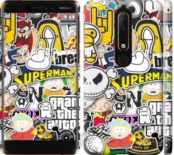 Чохол на Nokia 6.1 Popular logos