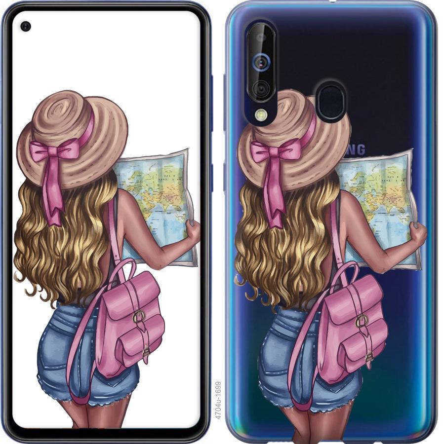 

Чохол на Samsung Galaxy A60 2019 A606F Дівчина з картою
