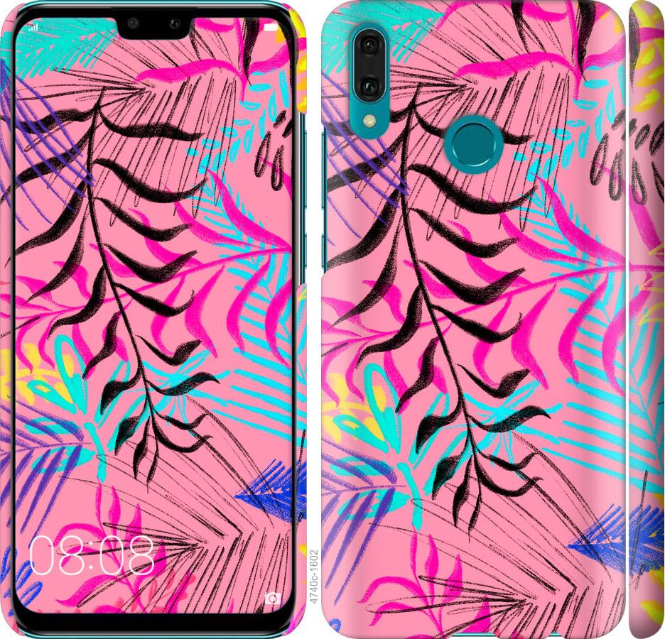 

Чохол на Huawei Y9 2019 Рослинний візерунок 2