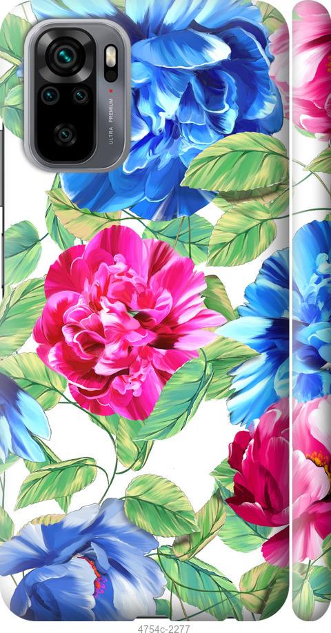 Чехол на Xiaomi Redmi Note 10 Цветы 21