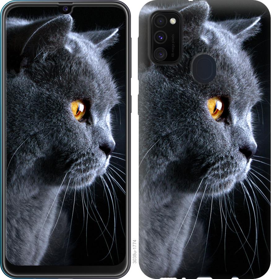 

Чохол на Samsung Galaxy A21s A217F Гарний кіт