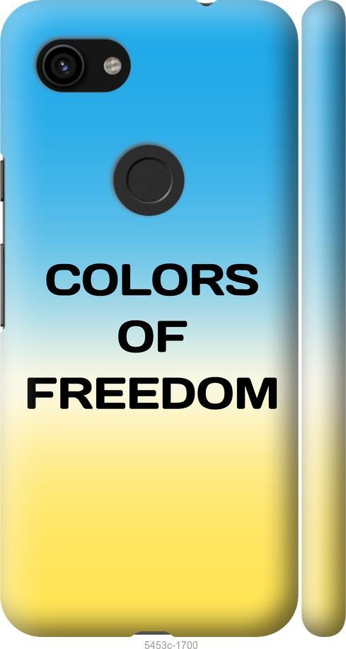 

Чехол на Google Pixel 3a Colors of Freedom