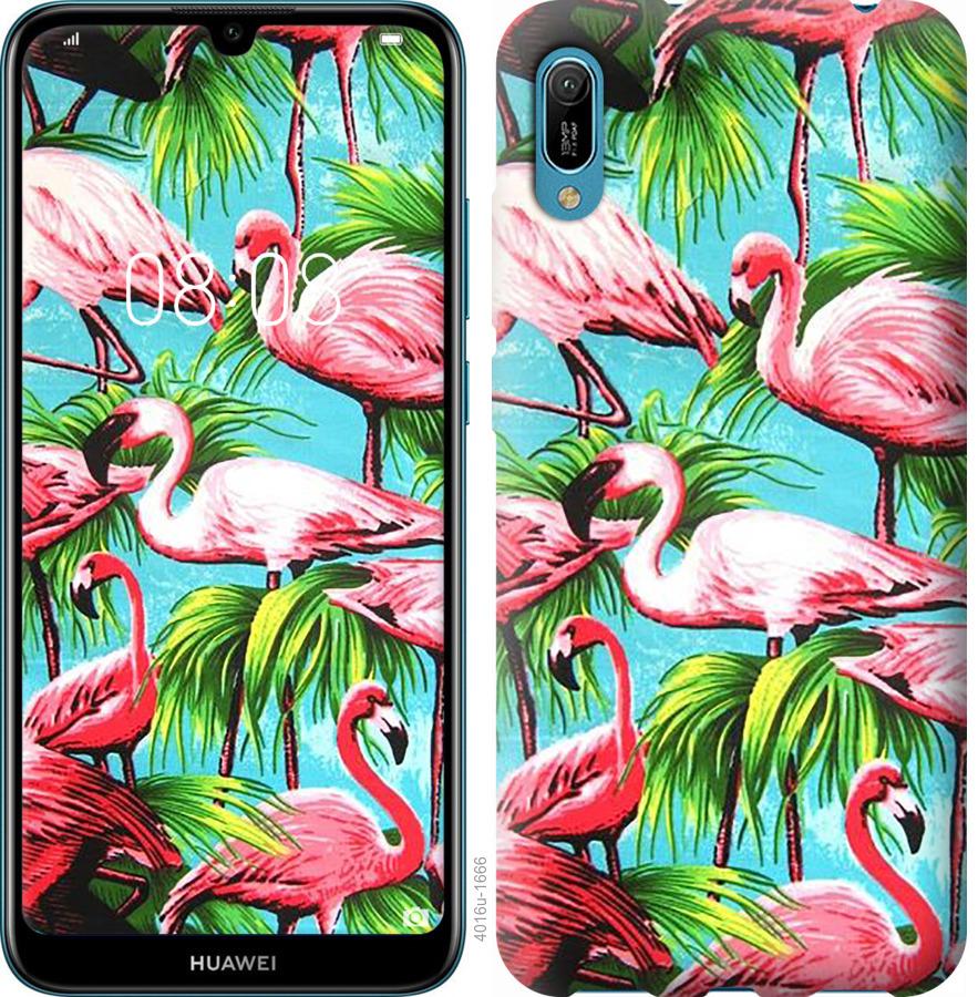 

Чехол на Huawei Y6 2019 Tropical background