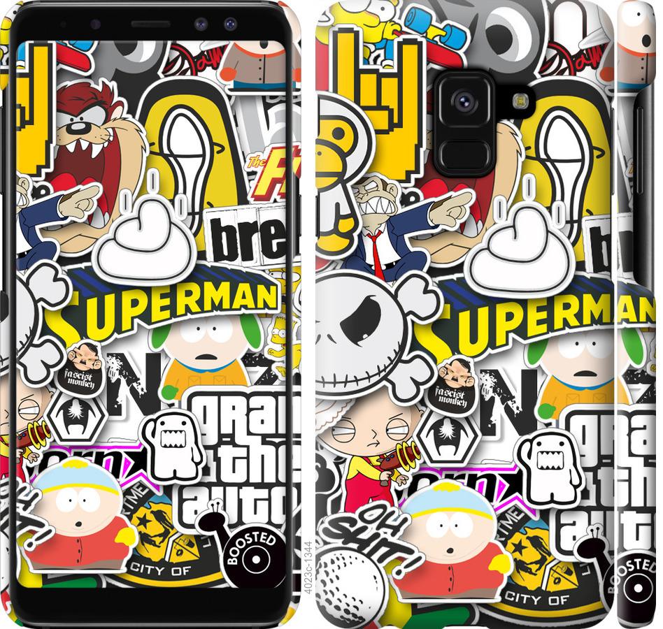 

Чохол на Samsung Galaxy A8 2018 A530F Popular logos