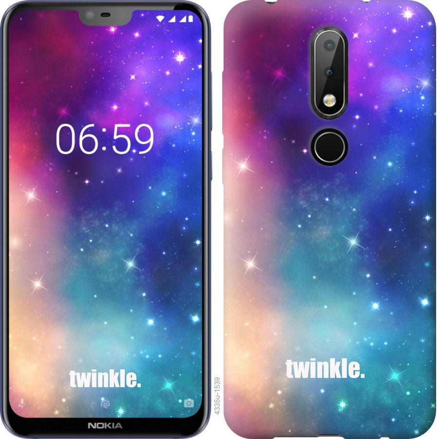 

Чохол на Nokia 6.1 Plus Мерехтіння