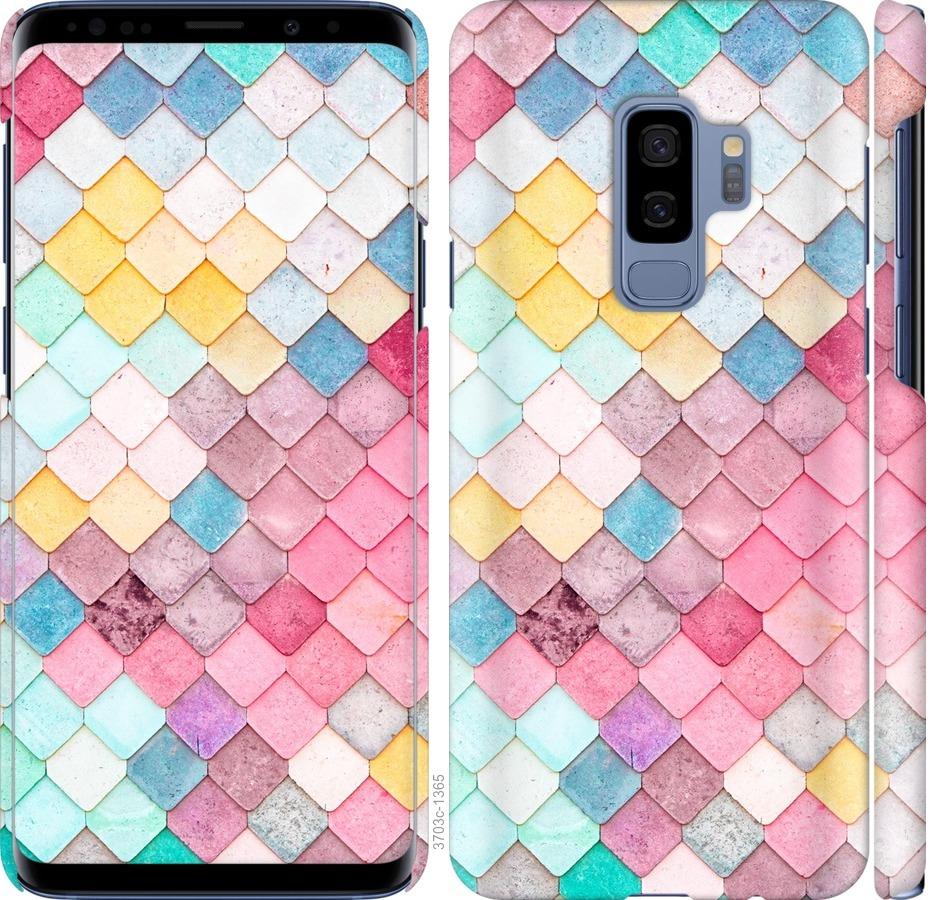 

Чехол на Samsung Galaxy S9 Plus Красочная черепица