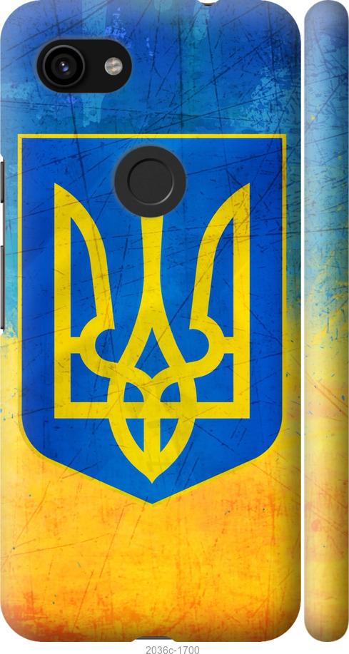 

Чехол на Google Pixel 3a Герб Украины