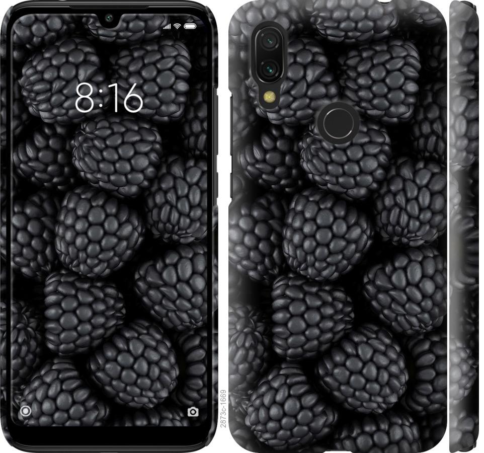 

Чохол на Xiaomi Redmi 7 Чорна ожина