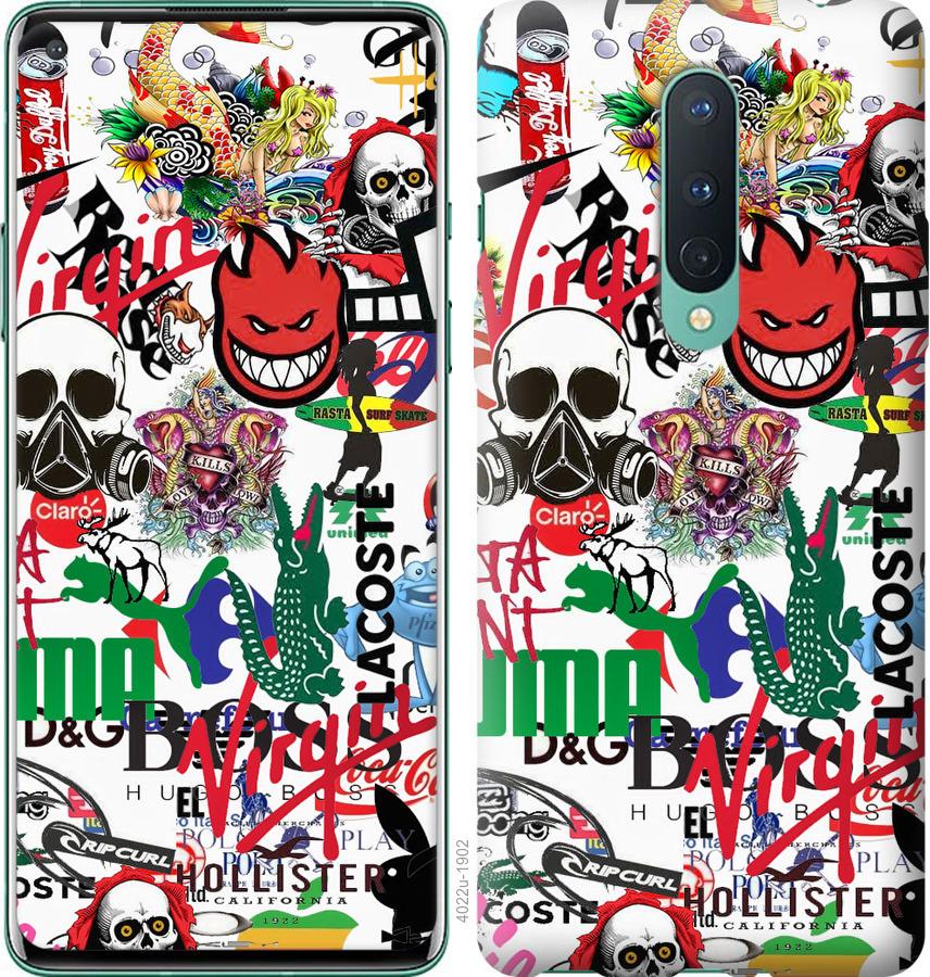 

Чохол на OnePlus 8 Many different logos