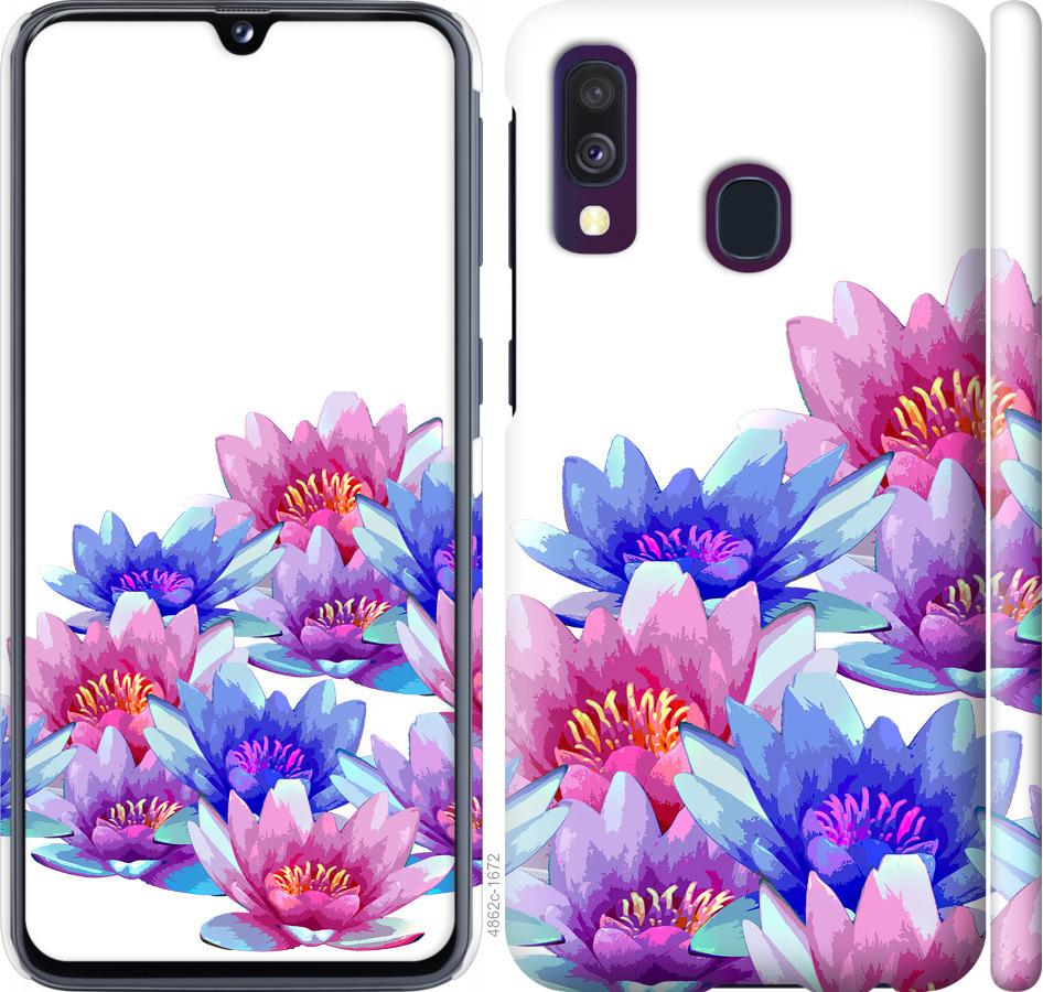 Чехол на Samsung Galaxy A40 2019 A405F Лотос