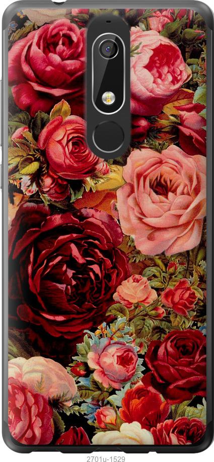

Чехол на Nokia 5.1 Цветущие розы