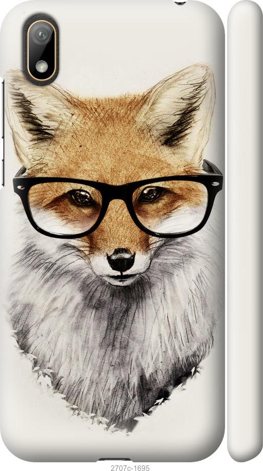 

Чехол на Huawei Y5 2019 Лис в очках