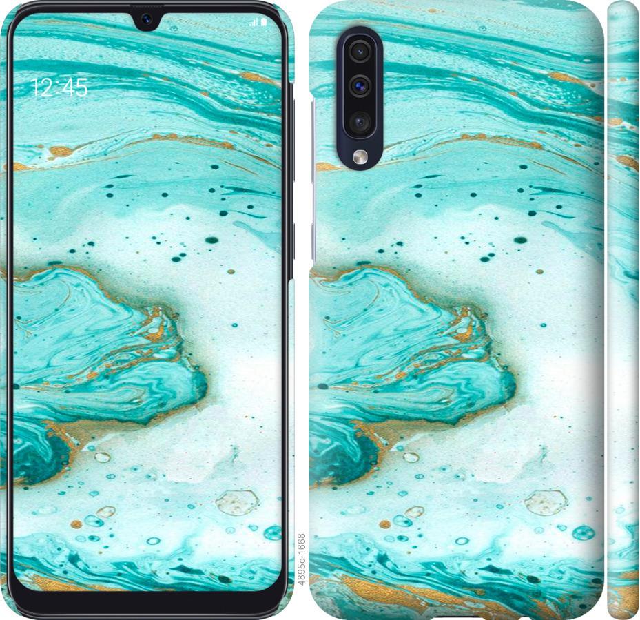 Чехол на Samsung Galaxy A50 2019 A505F Мраморный