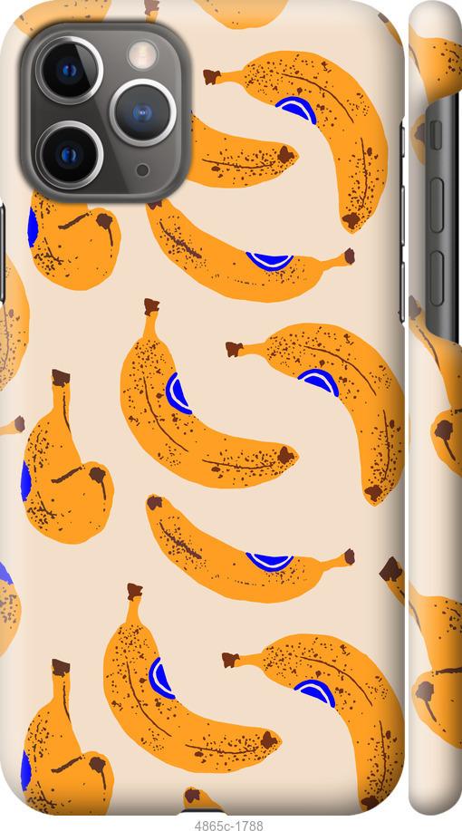 Чехол на iPhone 12 Бананы 1