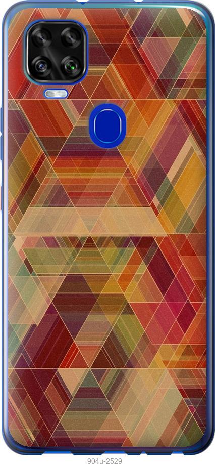 

Чехол на ZTE Blade V2020 Геометрический узор