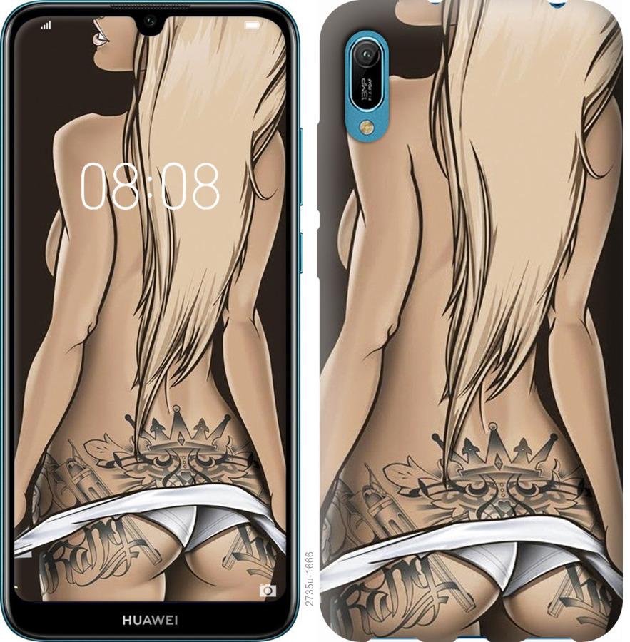 

Чохол на Huawei Y6 2019 Дівчина з татуюванням
