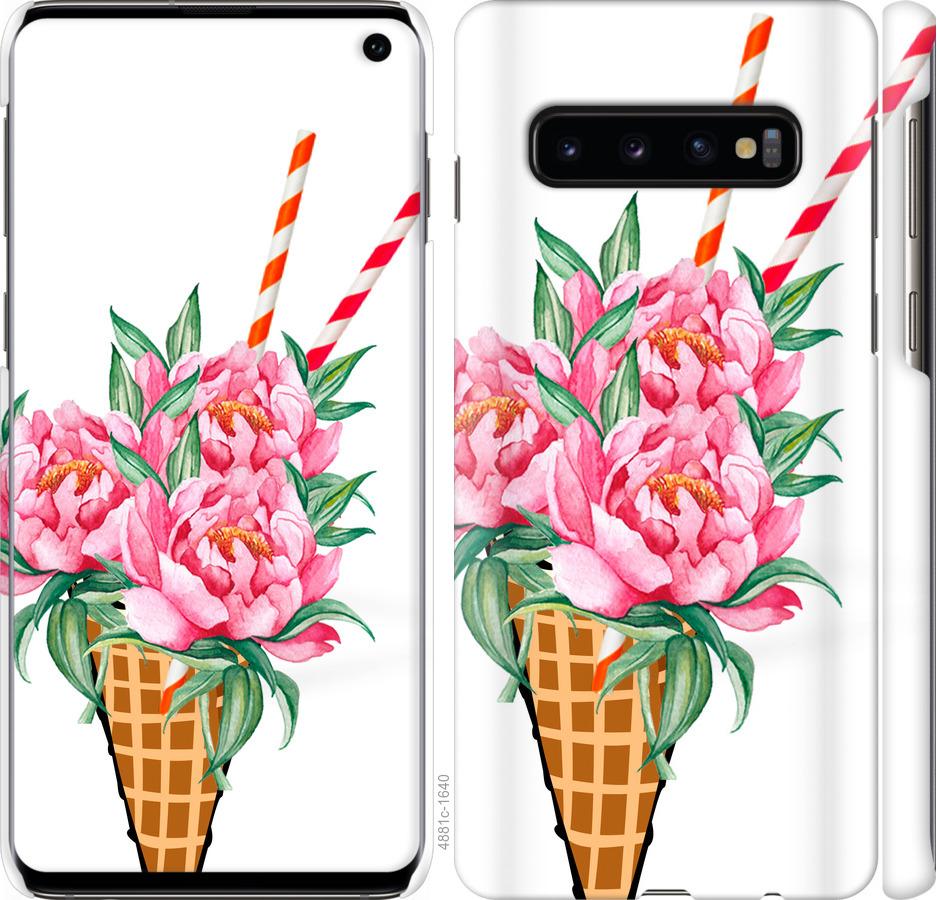 

Чохол на Samsung Galaxy S10 Морозиво-піони