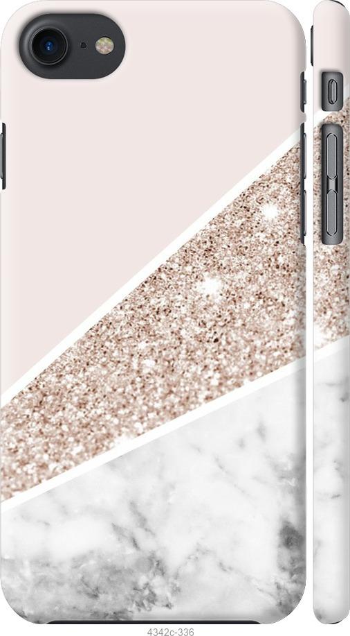 

Чехол на iPhone 8 Пастельный мрамор