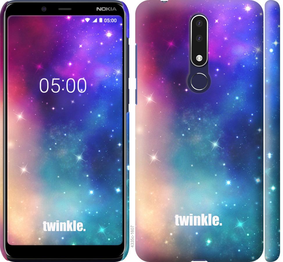 

Чохол на Nokia 3.1 Plus Мерехтіння