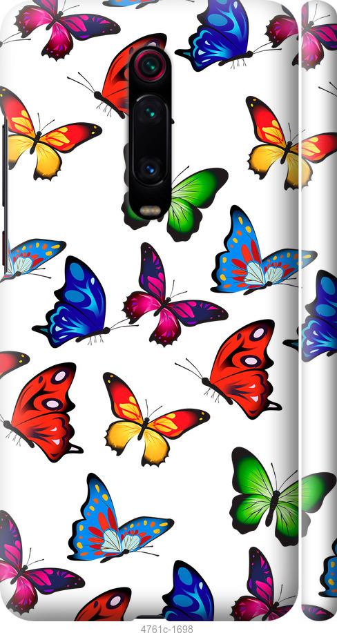 

Чехол на Xiaomi Redmi K20 Pro Красочные мотыльки