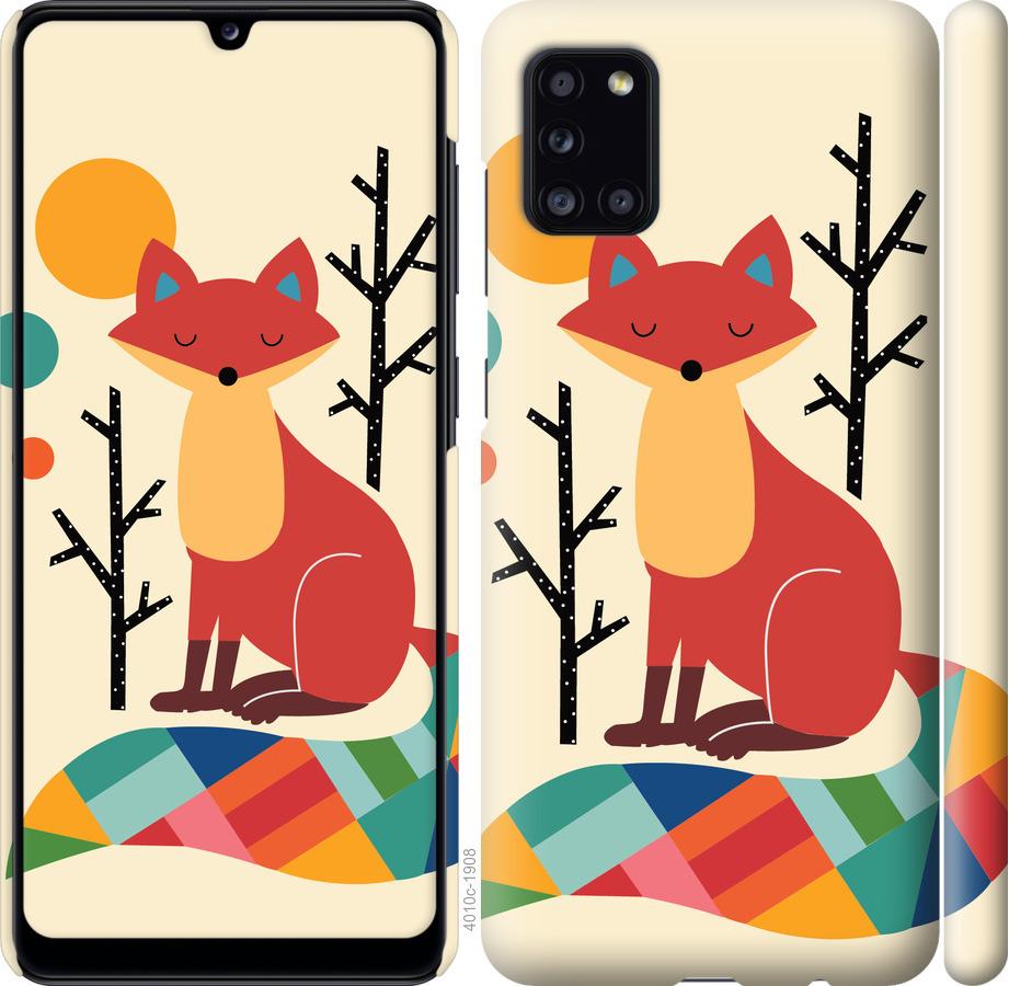 

Чехол на Samsung Galaxy A31 A315F Rainbow fox