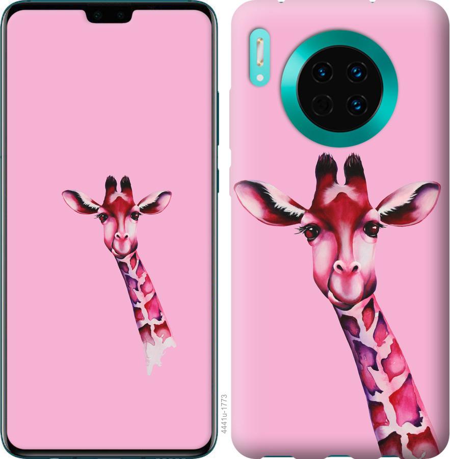 

Чохол на Huawei Mate 30 Рожева жирафа