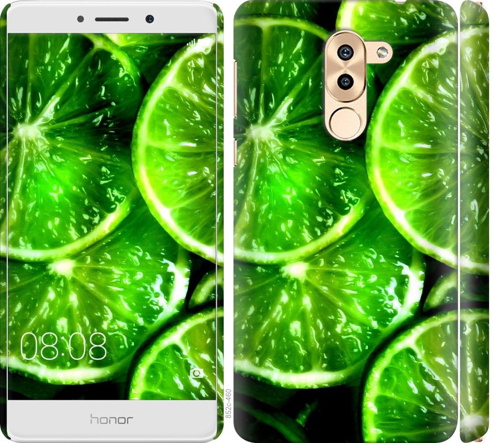 

Чохол на Huawei Mate 9 Lite Зелені часточки лимона