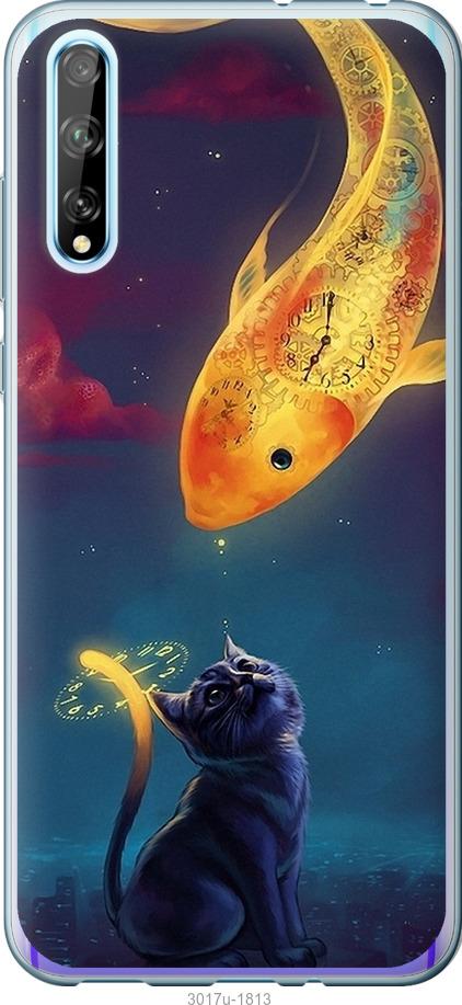 

Чехол на Huawei P Smart S Кошкин сон