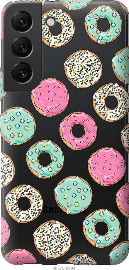 Чехол на Samsung Galaxy S22 Пончики 1