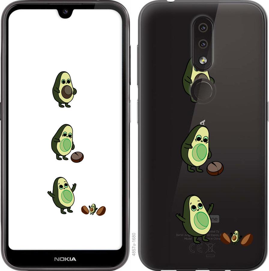 

Чехол на Nokia 4.2 Авокадо 1