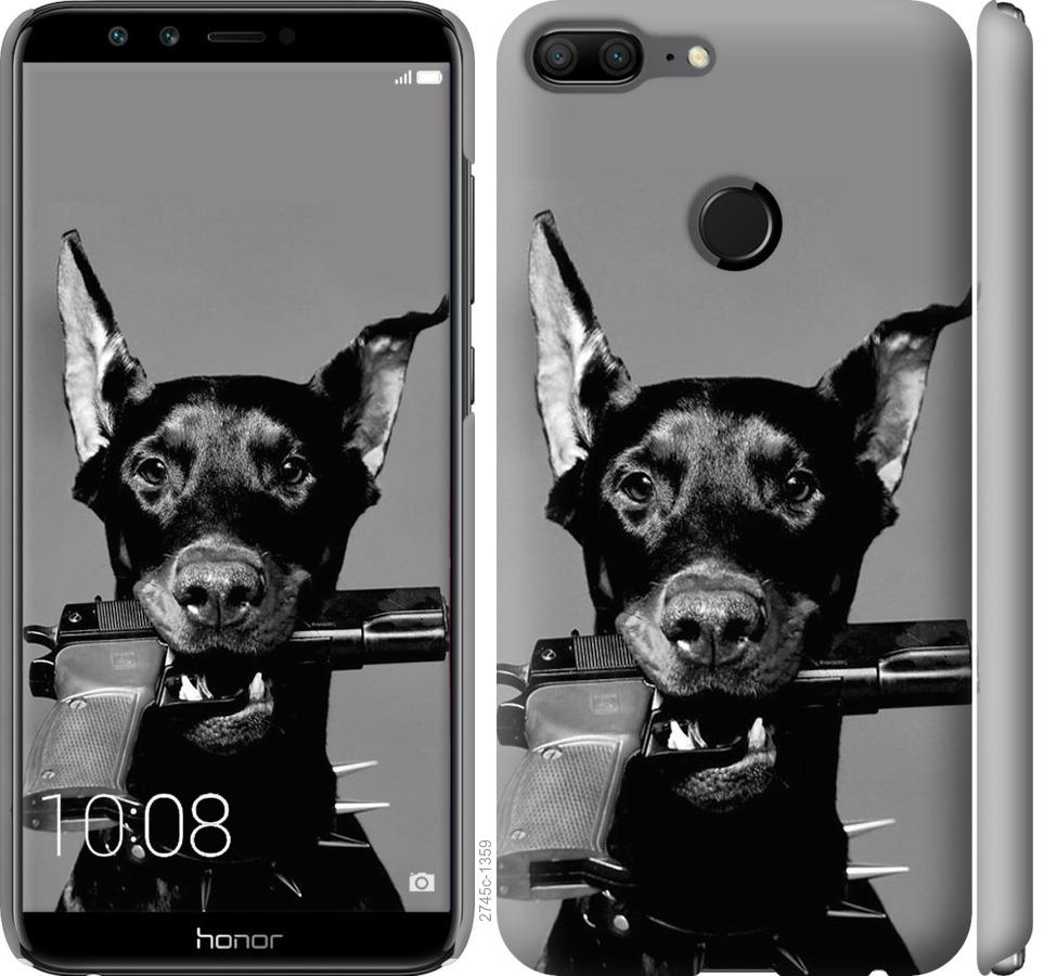 

Чохол на Huawei Honor 9 Lite Доберман