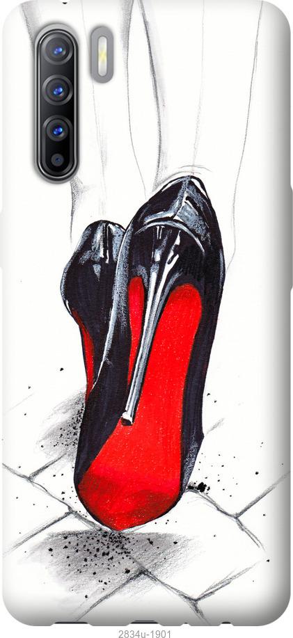 

Чехол на Oppo Reno 3 Devil Wears Louboutin