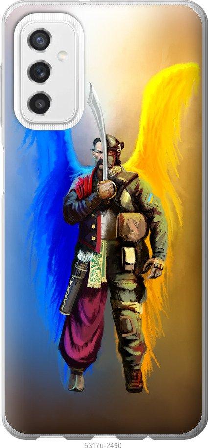 

Чехол на Samsung Galaxy M52 M526B Воин-Ангел