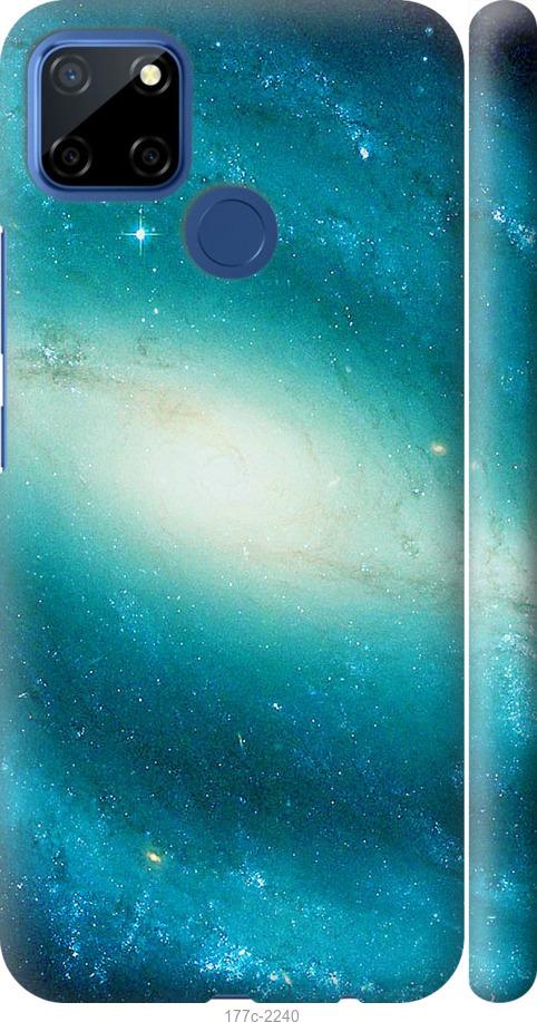 

Чехол на Realme 7i Голубая галактика
