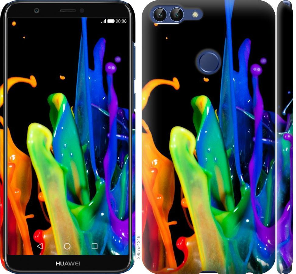 

Чохол на Huawei P Smart бризки фарби